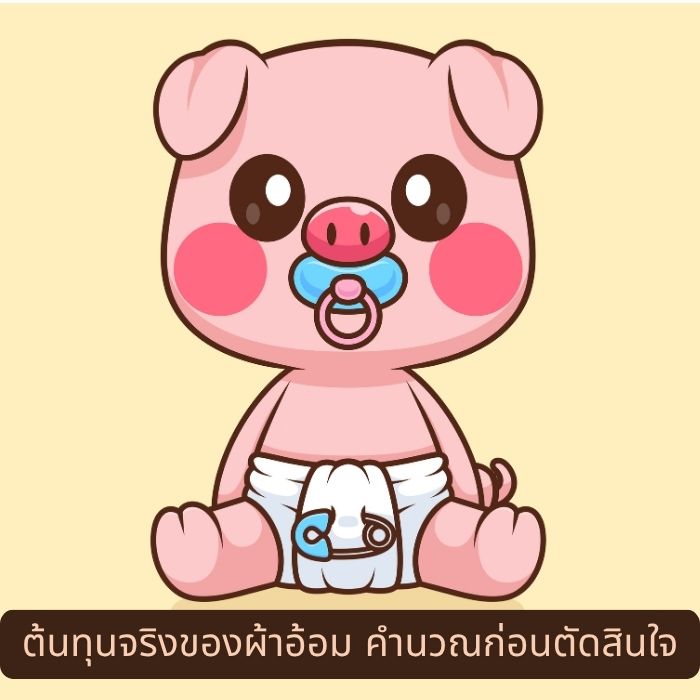 ต้นทุนจริงของผ้าอ้อม – คำนวณก่อนตัดสินใจ